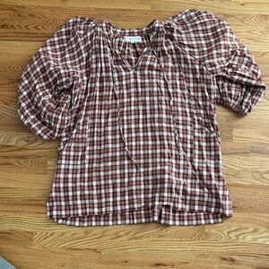 Daughters of India Plaid Tunic Dress